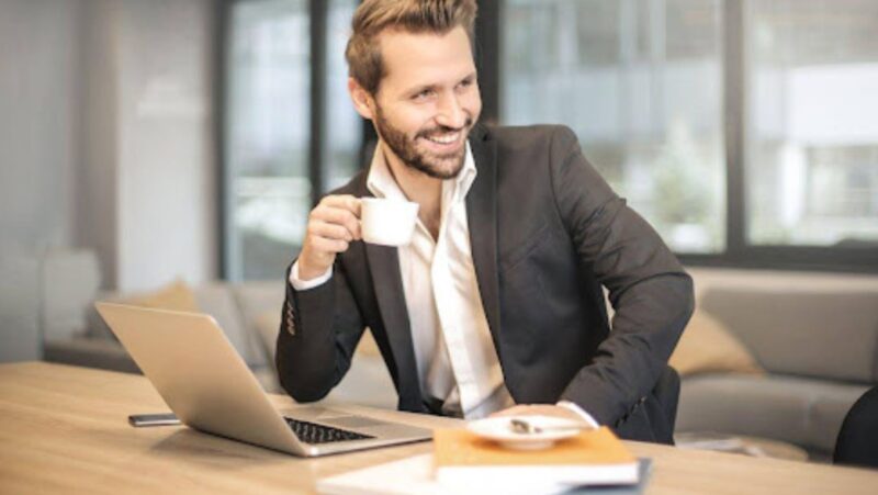 a man in his office, thinking why operational efficiency is a key indicator of business value